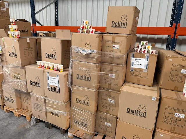 Delital - 6 ozb - doos ijsbekers (1000 stuks) (20x) - afbeelding 3 van  3