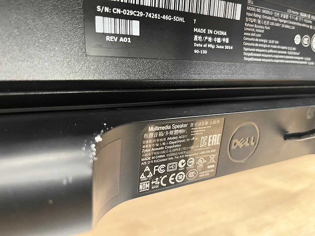 Dell - 16x 22" monitor op voet - dp, dvi, vga - afbeelding 9 van  20