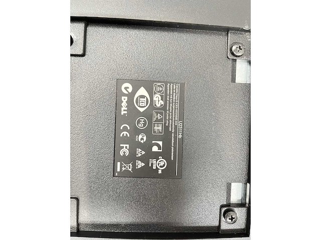 Dell - 18x 23" monitor met voet - dp, dvi, vga - afbeelding 3 van  16