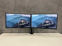 Dell - 24" monitor set op dubbele monitorarm - afbeelding 5 van  8