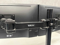 Dell - 24" monitor set op dubbele monitorarm - afbeelding 7 van  8