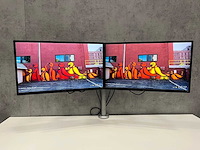 Dell - 24" monitor set op dubbele monitorarm - afbeelding 6 van  13