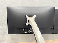 Dell - 24" monitoren met dubbele monitorarm - dp, hdmi, vga - afbeelding 14 van  16