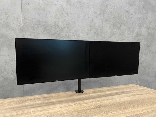 Dell - 24" monitoren met dubbele monitorarm - dp, hdmi - afbeelding 2 van  16