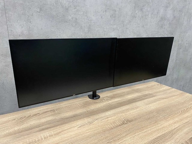 Dell - 24" monitoren met dubbele monitorarm - dp, hdmi - afbeelding 14 van  16