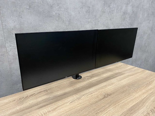 Dell - 24" monitoren met dubbele monitorarm - dp, hdmi - afbeelding 15 van  16
