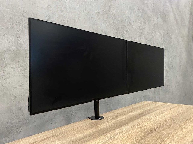 Dell - 24" monitoren met dubbele monitorarm - dp, hdmi - afbeelding 16 van  16