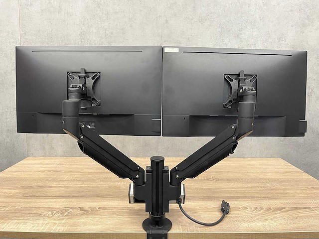 Dell - 24" monitoren met dubbele monitorarm - hdmi, dp, vga - afbeelding 13 van  14