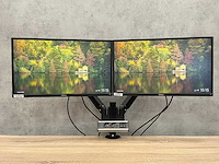 Dell - 24" monitoren met dubbele monitorarm - hdmi, dp, vga - afbeelding 8 van  15