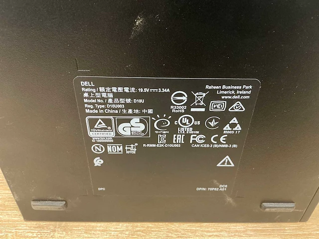 Dell - d10u - optiplex 3060 - desktop - afbeelding 4 van  4