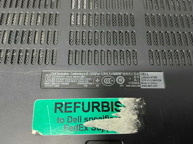 Dell - latitude e7450 - laptop (2x) - afbeelding 6 van  14