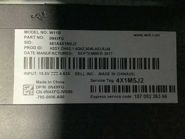 Dell - monitor - afbeelding 5 van  8