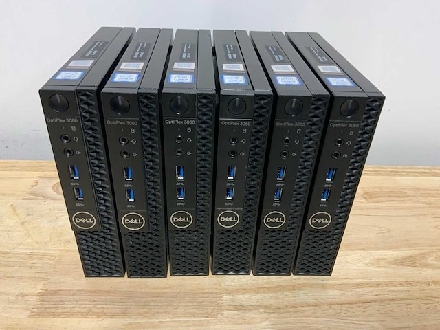 Dell - optiplex 3060 micro - desktop (6x) - afbeelding 1 van  10