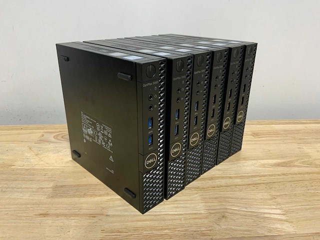 Dell - optiplex 3060 micro - desktop (6x) - afbeelding 4 van  10