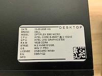 Dell - optiplex 3060 micro - desktop (6x) - afbeelding 7 van  10