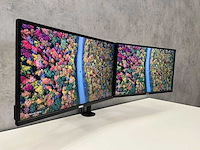 Dell - p2417h - 2x monitor op dubbele arm - hdmi, dp, vga - afbeelding 11 van  18