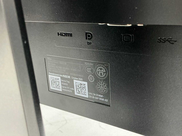 Dell - p2419h - monitor (2x) - afbeelding 5 van  12