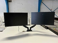 Dell - p2422h - monitor set van 2 met beugel