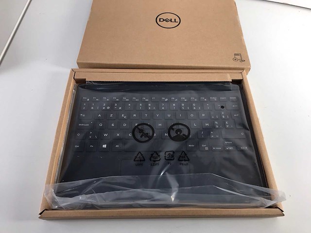 Dell - (pc90-bk) latitude 5285/5290 2-in-1 travel keyboards with touchpad (new) (3x) - afbeelding 2 van  3