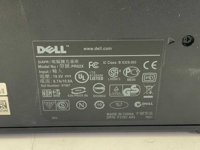 Dell - pr02x - dockingstation (6x) - afbeelding 8 van  8