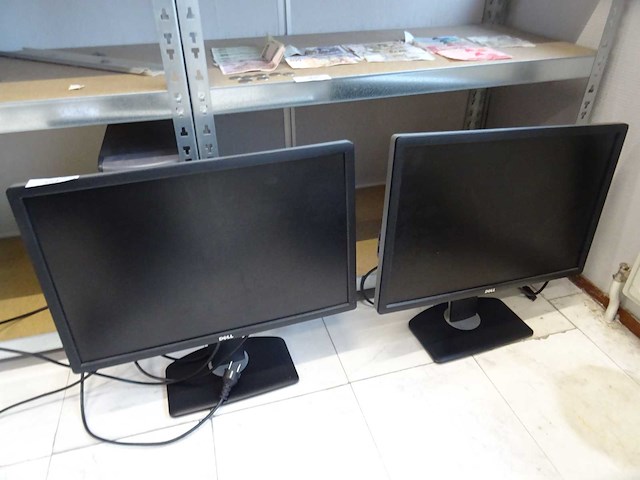 Dell - u2412mb - monitor (2x) - afbeelding 1 van  2