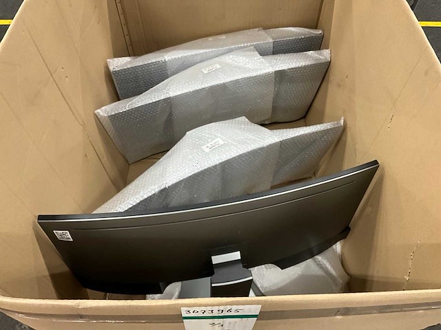 Dell - u3417w - curved monitor 34" (4x) - afbeelding 1 van  1