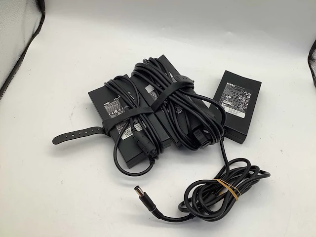 Dell 130w computeronderdeel laptop laders (3x) - afbeelding 4 van  6