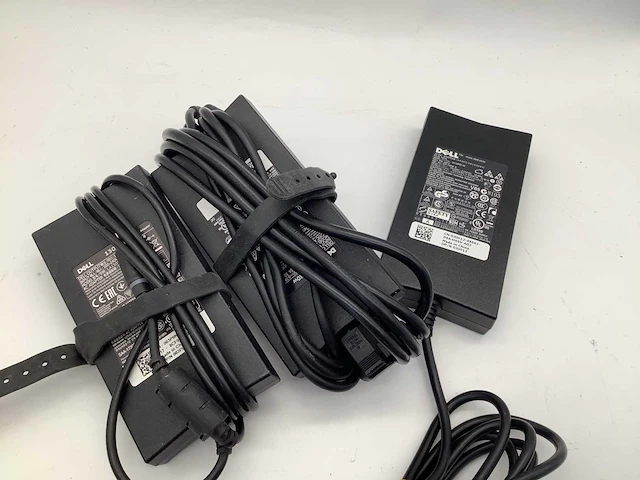 Dell 130w computeronderdeel laptop laders (3x) - afbeelding 6 van  6