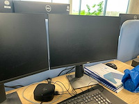 Dell 24 inch monitor met dockingstation (16x) - afbeelding 2 van  19