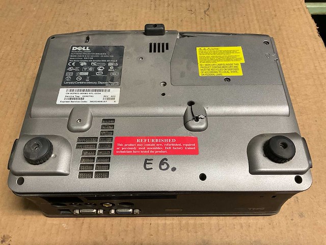Dell 2400mp dlp projector - afbeelding 4 van  4