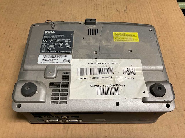 Dell 2400mp dlp projector - afbeelding 6 van  6