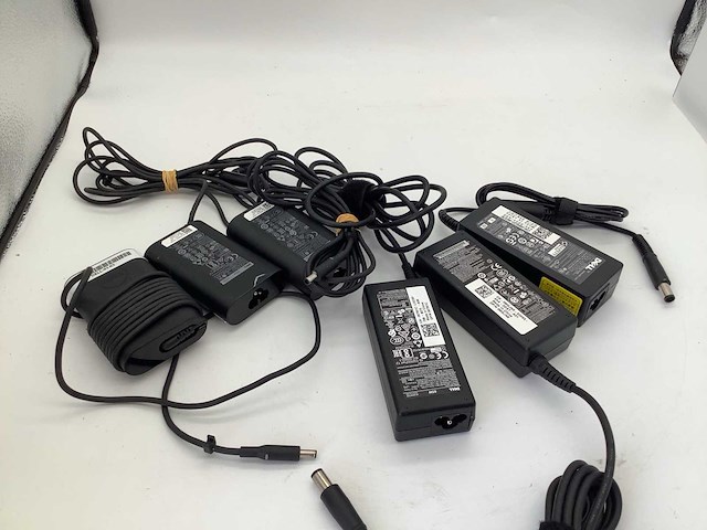Dell 3 x dunne pin 3 x dikke pin dell laptop adapter (6x) - afbeelding 2 van  6