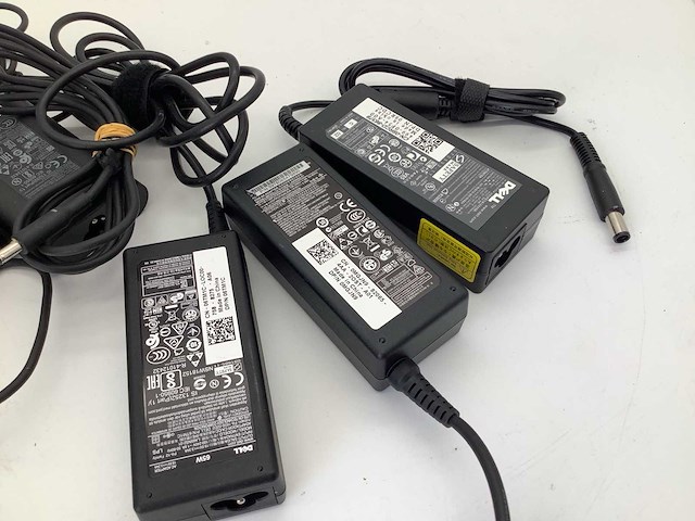 Dell 3 x dunne pin 3 x dikke pin dell laptop adapter (6x) - afbeelding 4 van  6