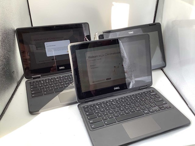 Dell 3100-2 in 1 360 tablet chromebook laptop (3x) - afbeelding 2 van  7