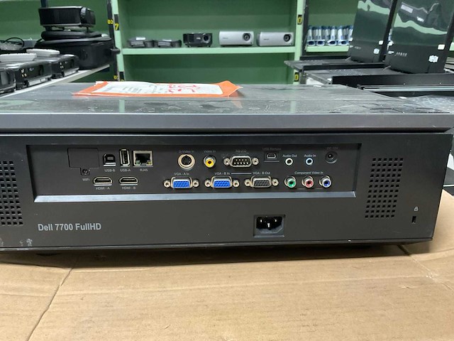 Dell 7700 fullhd projector - afbeelding 3 van  4