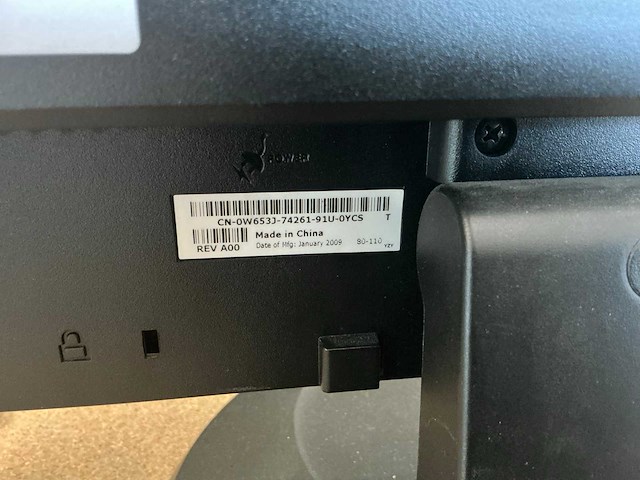 Dell / benq monitor (2x) - afbeelding 6 van  7