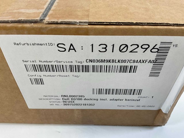 Dell (d3100), usb 3.0 docking stations (10x) - afbeelding 4 van  6