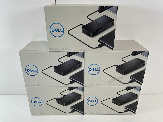 Dell (d3100) usb-c 3.0 universal docking stations (new) (5x) - afbeelding 1 van  10