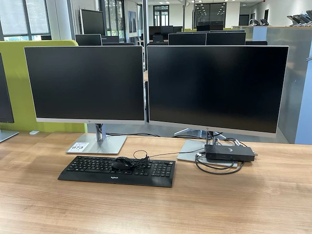 Dell dockingstations met monitoren (2x) - afbeelding 7 van  14