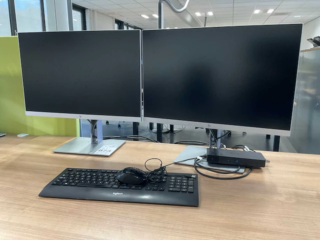 Dell dockingstations met monitoren (2x) - afbeelding 13 van  14