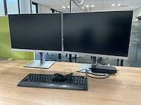 Dell dockingstations met monitoren (2x) - afbeelding 13 van  14