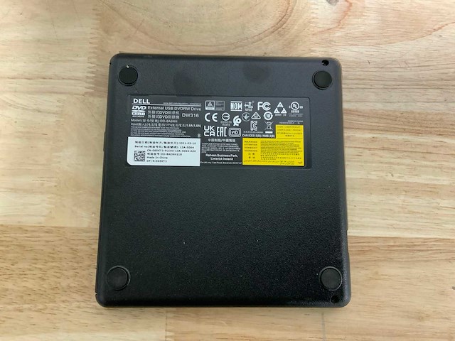 Dell dw316 usb dvd drive (19x) - afbeelding 3 van  4