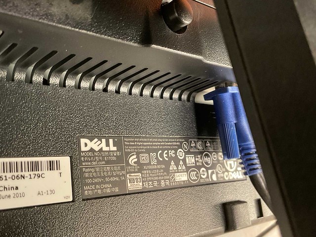 Dell e170sb monitor - afbeelding 3 van  5