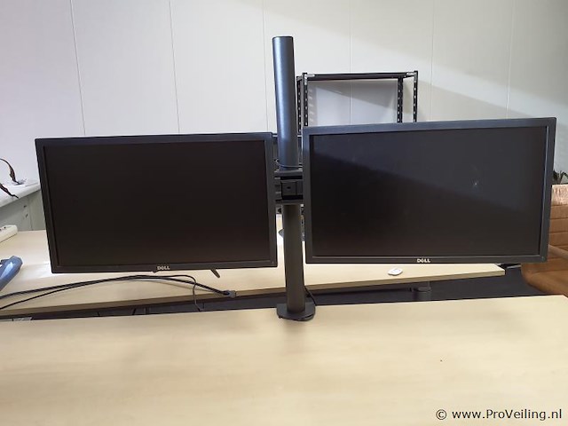 Dell e2216h monitoren ( 2 stuks) met statief en draagarmen - afbeelding 2 van  7