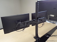 Dell e2216h monitoren ( 2 stuks) met statief en draagarmen - afbeelding 3 van  7