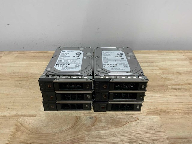 Dell emc exos 7e8 sata 8tb interne hardeschijf (6x) - afbeelding 1 van  7