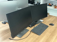 Dell flatpanel p2717h monitor (2x) - afbeelding 2 van  3