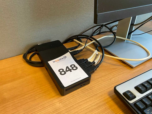 Dell, hp dockingstation met 2 monitoren - afbeelding 3 van  5