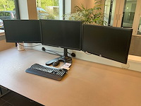 Dell, hp e2313 monitor (3x) - afbeelding 1 van  7