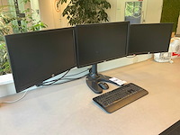 Dell, hp e2313 monitor (3x) - afbeelding 2 van  7